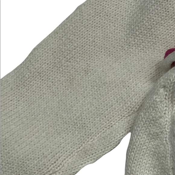 New Heirlooms Knitted Floral Dot Outfit size 3-6 months - Picture 6 of 7